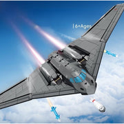 1163PCS MOC Military H20 Bomber Airplane Aircraft Fighter Figure Model Toy Building Block Brick Gift Kids DIY Set New Compatible Lego
